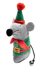 GiGwi Игрушка Серая мышка X-mas TALES