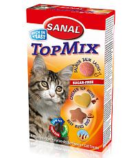 Sanal Лакомство для кошек Топ-микс 50гр