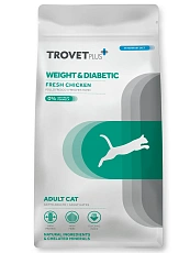 Trovet Plus Weight & Diabetes Cat (Курица)