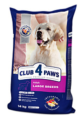 Club 4 Paws для взрослых собак крупных пород (Курица)