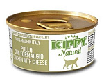 Kippy Cat Natural Консервы с курицей и сыром