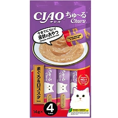 INABA CIAO Churu Тунец Магуро и лобстер