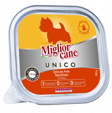 Miglior MC UNICO 100% Pate for dog Turkey