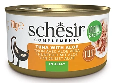 Schesir Complements Cat (Тунец, алоэ в желе)