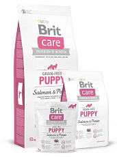 Brit Care GF Puppy (Лосось с картофелем)