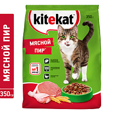 Kitekat для взрослых кошек (Мясной пир)