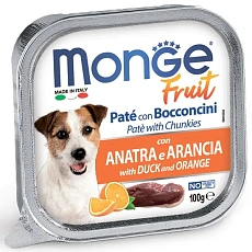 Monge Dog Fruit Pate (Утка и апельсин)