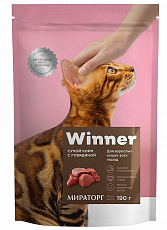 Мираторг Winner для кошек всех пород (Говядина)