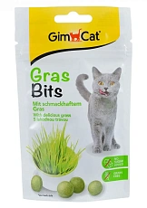 GimCat GrasBits Витаминизированные лакомства с травой