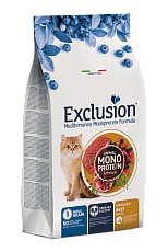 Exclusion Monoprotein Noble Grain Sterilized Cat (Говядина)