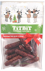 ТИТБИТ Колбаски Венгерские для собак (Новогодняя коллекция)