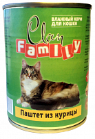 Clan Family Паштет из курицы для кошек – Garfield.by