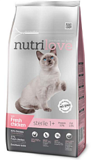 Корм Nutrilove Dry Cat Sterile Chicken