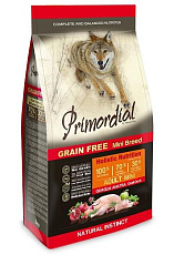 Primordial Dog Adult Mini (Утка, перепел)
