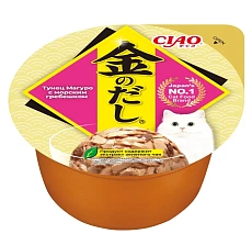 INABA CIAO Kinnodashi cup Тунец Магуро с морским гребешком
