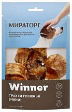 Winner Мираторг Лакомство Трахея говяжья для собак