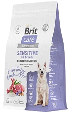 Brit Care Dog Adult Sensitive Healthy Digestion (Индейка, ягненок)