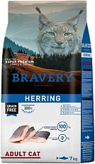 BRAVERY Adult Cat (Сельдь)