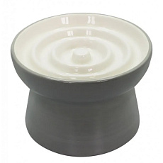 №1 Миска керамическая серая