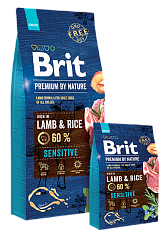 Brit Premium By Nature Sensitive (Ягненок)
