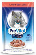 PreVital Premium line (Индейка, говядина в желе)