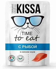 Kissa Пауч для кошек (Рыба в соусе)