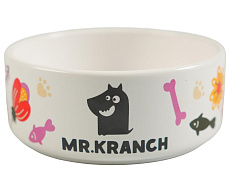 Mr.Kranch Миска Цветы Прованса розовая