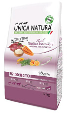 Unica Natura Unico Maxi (Дикий кабан, рис, морковь)