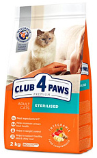 Club 4 Paws для взрослых стерилизованных кошек