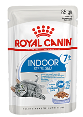 Royal Canin Indoor Sterilized +7 (желе)
