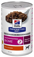 Hill's Prescription Diet Gastrointestinal Biome Влажный корм для собак (Курица)