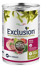 Exclusion Monoprotein Noble Grain Adult All Breeds (Телятина)