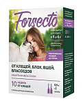 Астрафарм FORSECTO Капли от внешних паразитов для кошек от 4 до 6 кг