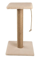 Cat House Когтеточка - столбик с полкой, 70 см, джут