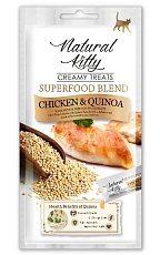 Natural Kitty Superfood Blend Крем-суп (Курица и киноа)