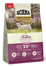 Acana Highest Protein Kitten (Курица, индейка, лосось)