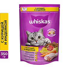 Whiskas для взрослых кошек (Курица и индейка)