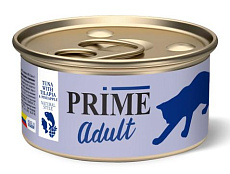 Prime Adult Консервы (Тунец с тилапией и ананасом в собственном соку) для кошек