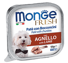 Monge Dog Fresh Pate (Ягненок)