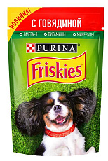 Friskies для собак (Говядина в подливе)