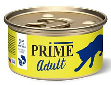 Prime Adult Консервы (Тунец с папайей в собственном соку) для кошек