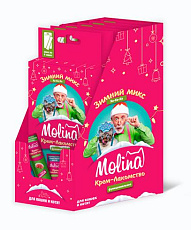 Molina Зимний микс функциональных крем-лакомств для кошек