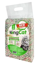 KingCat Наполнитель Жемчужный Тофу (Зеленый чай)