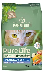 Flatazor Pure Life Sterilized 8+ Cat (Рыба)