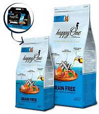 HappyOne Mediterraneum Adult Dog (Сардины)