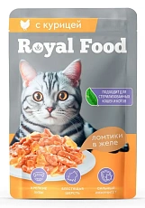 Royal Food Ломтики в желе с курицей для кошек