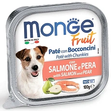 Monge Dog Fruit Pate (Лосось и груша)