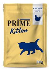 Prime Kitten Пауч (Паштет из курицы)