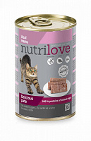 Nutrilove Pate Cat Veal – Garfield.by