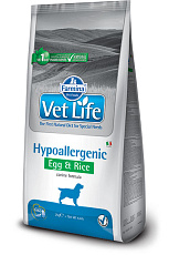 Farmina Vet Life Hypoallergenic Dog (Яйцо, рис)